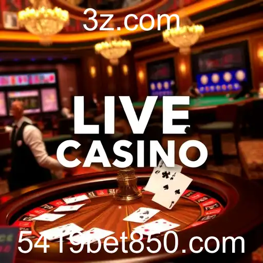 Live Casino no 5419 Bet: Uma Experiência Autêntica de Cassino ao Vivo